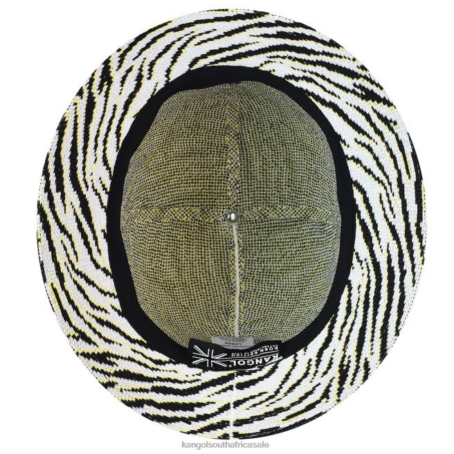 Kangol Unisex FB6D574 Carnival Casual Accessories White Zebra