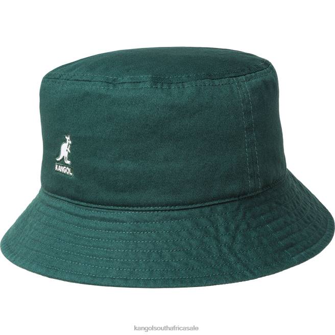 Kangol Unisex FB6D581 Washed Bucket Hat Accessories Pine