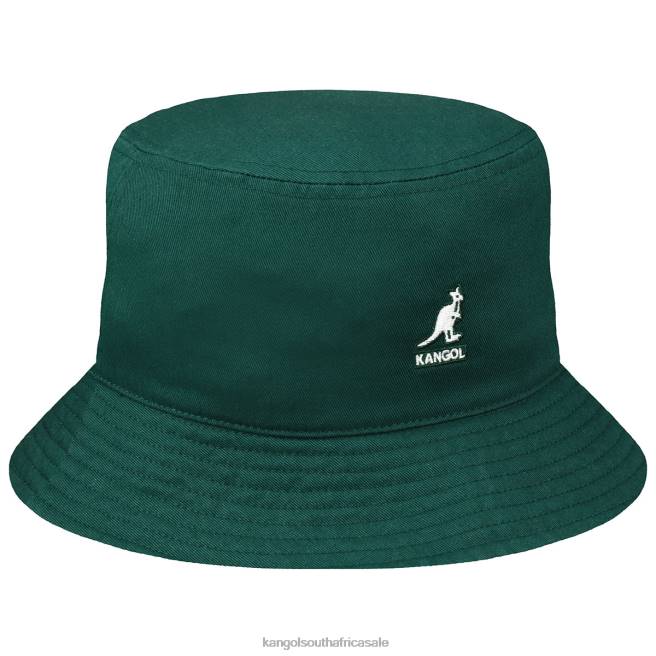 Kangol Unisex FB6D581 Washed Bucket Hat Accessories Pine