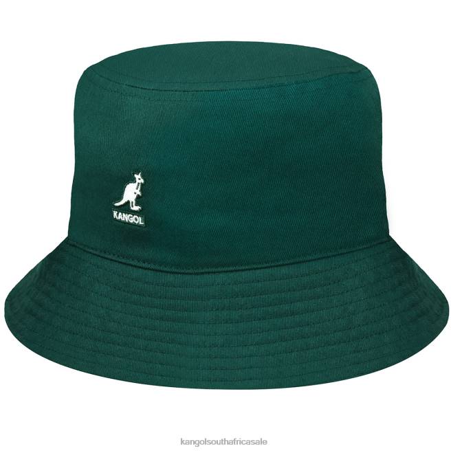 Kangol Unisex FB6D581 Washed Bucket Hat Accessories Pine