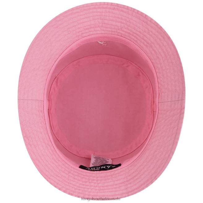 Kangol Unisex FB6D590 Washed Bucket Hat Accessories Pepto