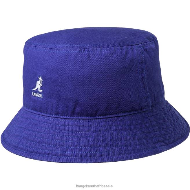Kangol Unisex FB6D593 Washed Bucket Hat Accessories Starry Blue