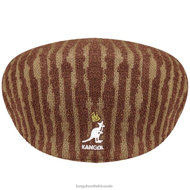 Kangol Unisex FB6D5 Street King 504 Accessories Mahogany/Tan