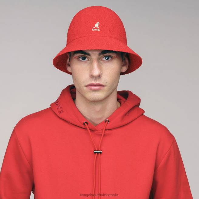 Kangol Unisex FB6D602 Bermuda Casual Accessories Scarlet