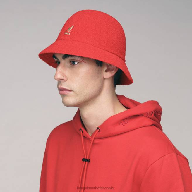 Kangol Unisex FB6D602 Bermuda Casual Accessories Scarlet