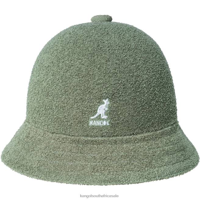 Kangol Unisex FB6D606 Bermuda Casual Accessories Oil Green