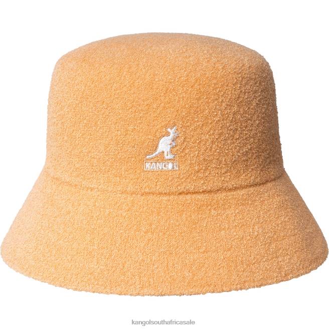 Kangol Unisex FB6D632 Bermuda Bucket Accessories Papaya Milk