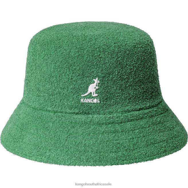 Kangol Unisex FB6D634 Bermuda Bucket Accessories Turf Green