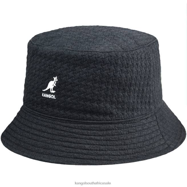 Kangol Unisex FB6D674 Embossed Reversible Bucket Accessories Black