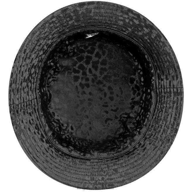 Kangol Unisex FB6D674 Embossed Reversible Bucket Accessories Black