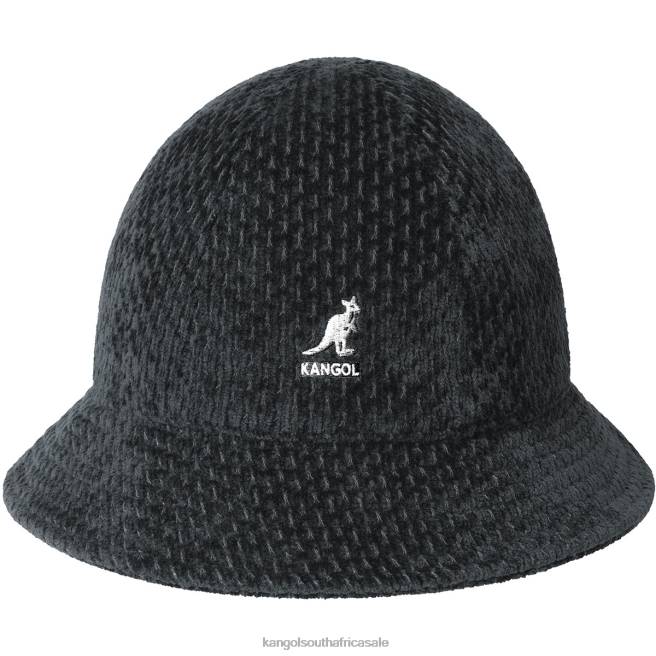 Kangol Unisex FB6D677 Velour Slub Casual Accessories Black