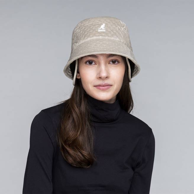 Kangol Unisex FB6D680 Dash Quilted Bin Accessories Stone