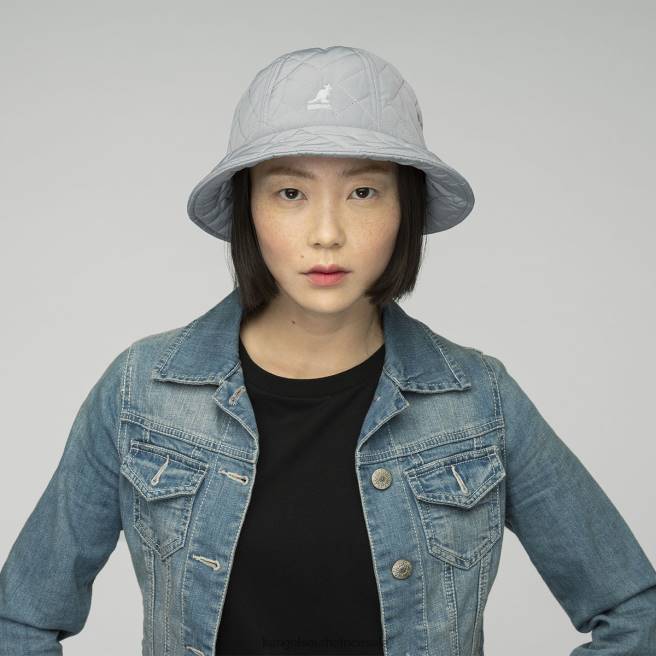 Kangol Unisex FB6D687 Quilted Casual Accessories Light Grey