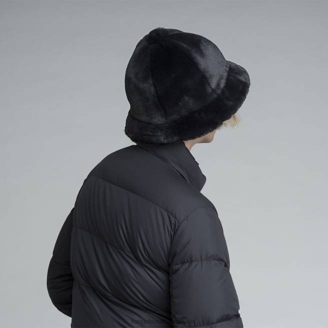 Kangol Unisex FB6D697 Faux Fur Casual Accessories Black