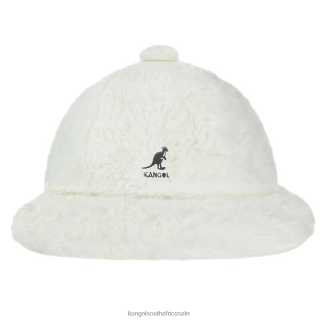 Kangol Unisex FB6D698 Faux Fur Casual Accessories Cream
