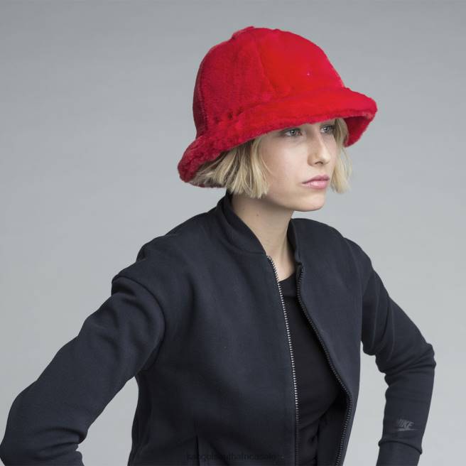 Kangol Unisex FB6D701 Faux Fur Casual Accessories Scarlet