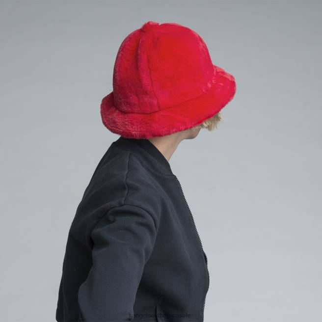 Kangol Unisex FB6D701 Faux Fur Casual Accessories Scarlet
