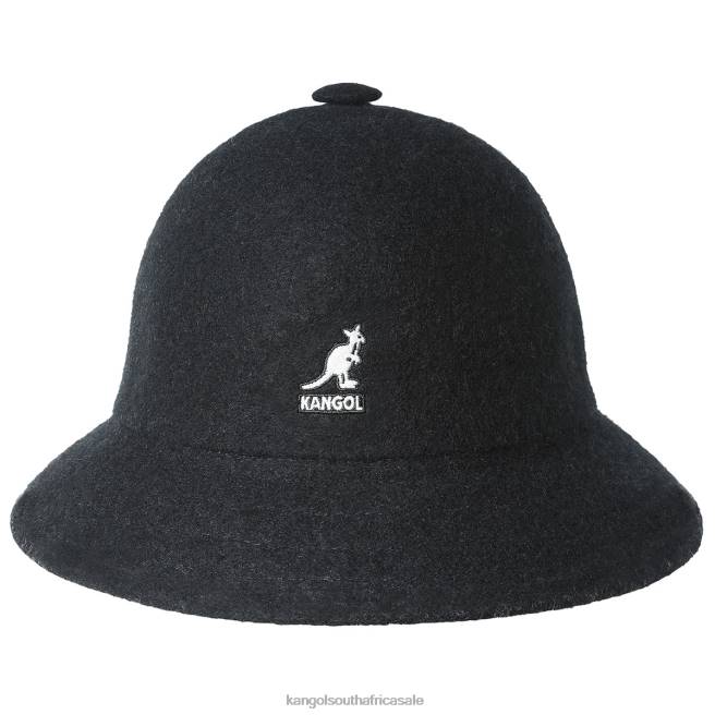 Kangol Unisex FB6D714 Wool Casual Accessories Black