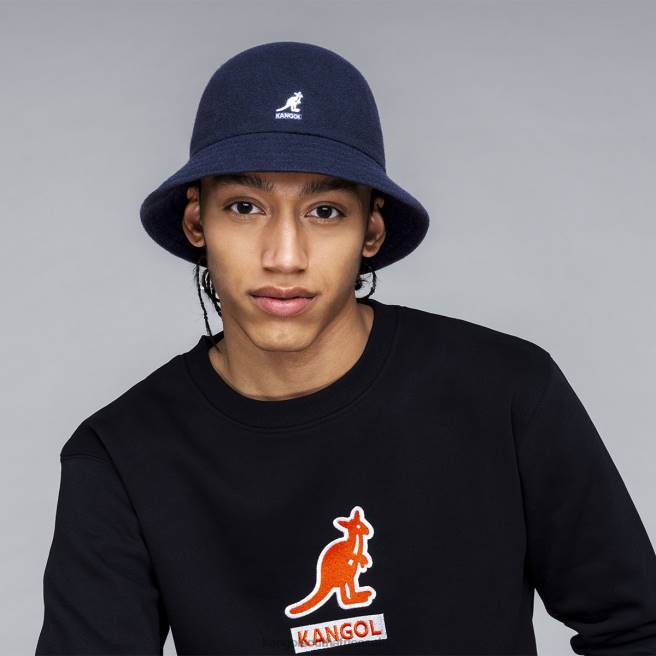 Kangol Unisex FB6D716 Wool Casual Accessories Dark Blue