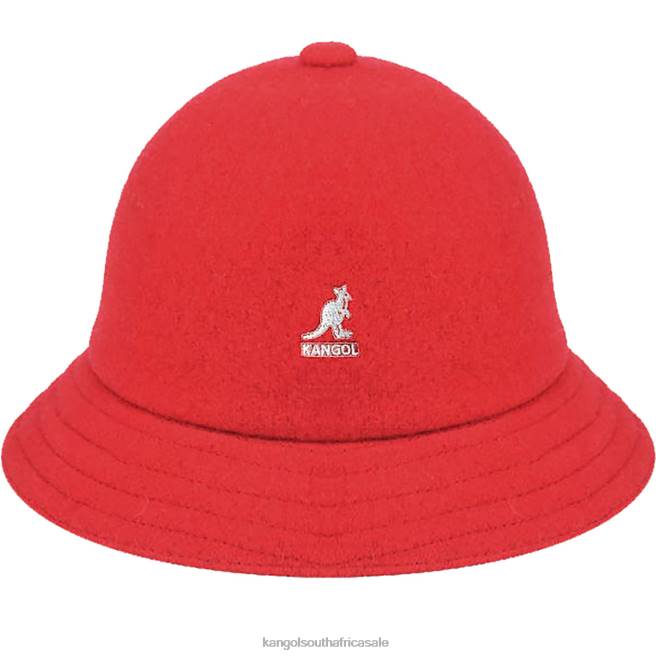 Kangol Unisex FB6D718 Wool Casual Accessories Red