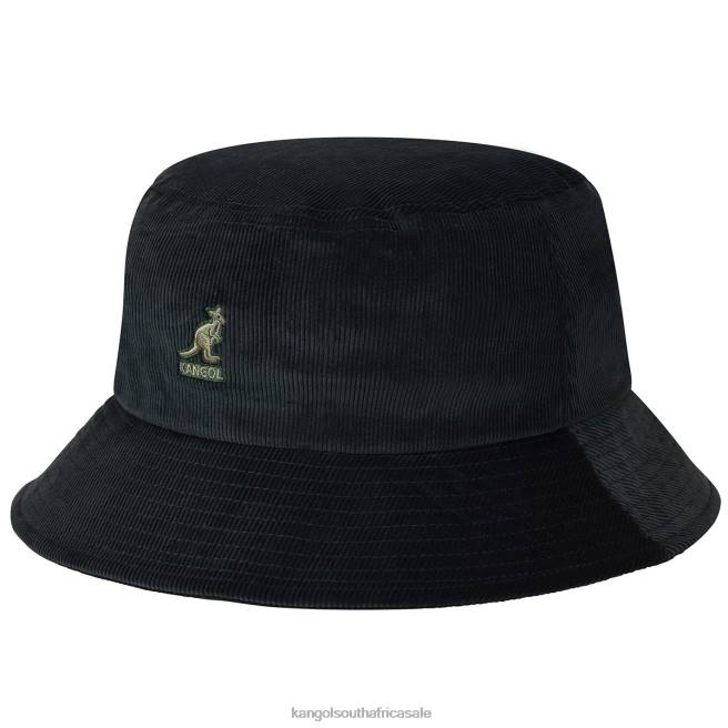 Kangol Unisex FB6D723 Cord Bucket Accessories Black