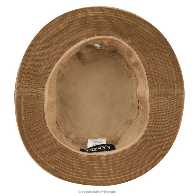 Kangol Unisex FB6D726 Cord Bucket Accessories Wood