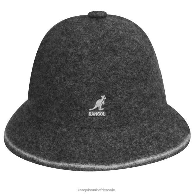 Kangol Unisex FB6D740 Stripe Casual Accessories Flannel/Off White