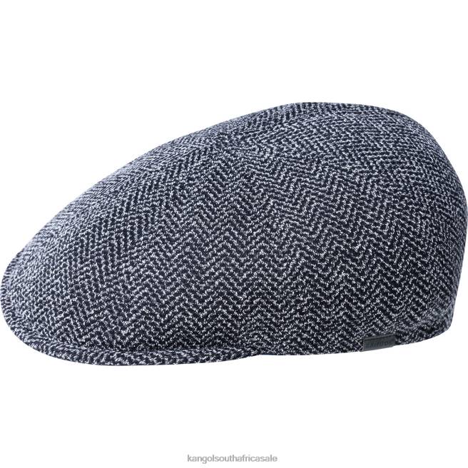 Kangol Unisex FB6D775 Pattern Flexfit Cap Accessories Marled Navy