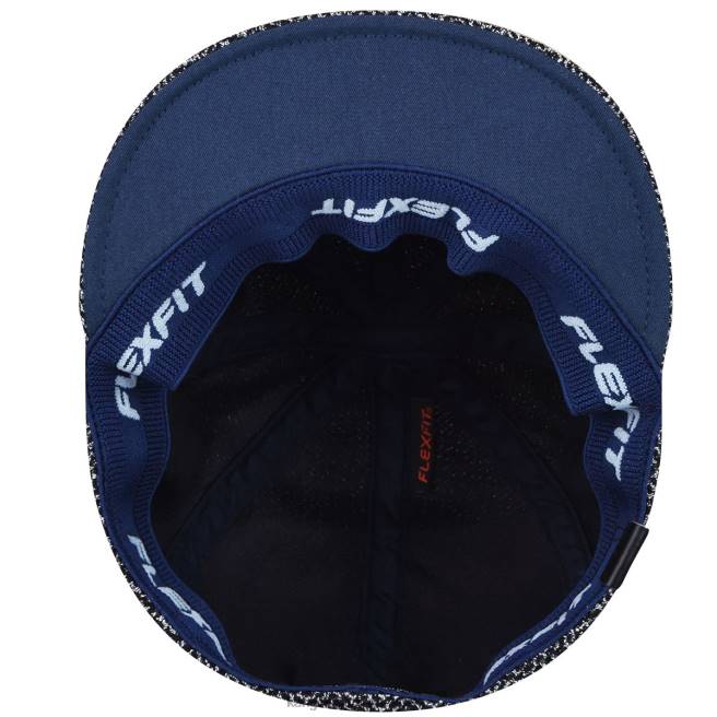 Kangol Unisex FB6D775 Pattern Flexfit Cap Accessories Marled Navy