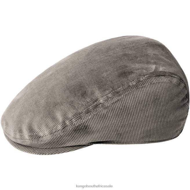 Kangol Unisex FB6D788 Cord Ivy Cap Accessories Nickel