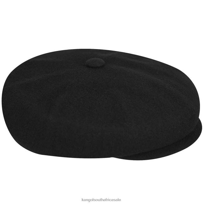 Kangol Unisex FB6D789 Wool Hawker Accessories Black