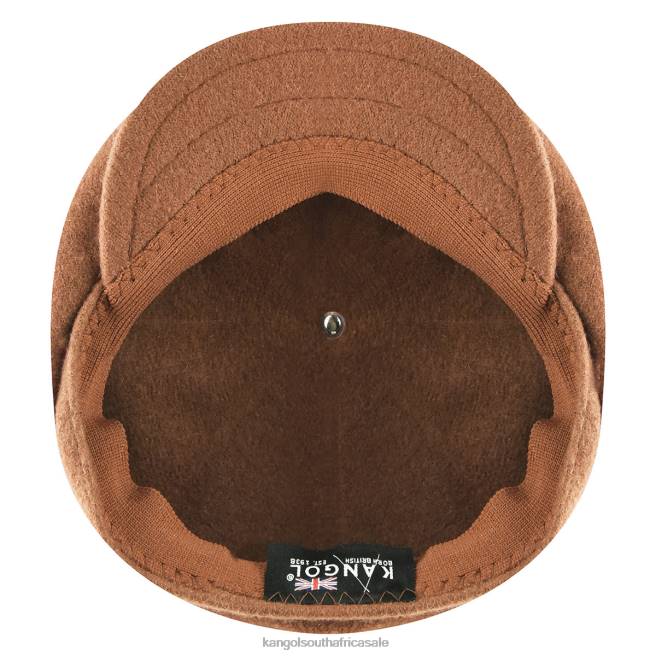 Kangol Unisex FB6D792 Wool Hawker Accessories Mahogany