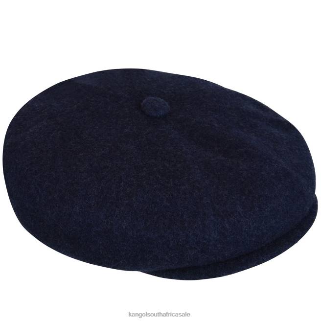 Kangol Unisex FB6D793 Wool Hawker Accessories Navy Marl
