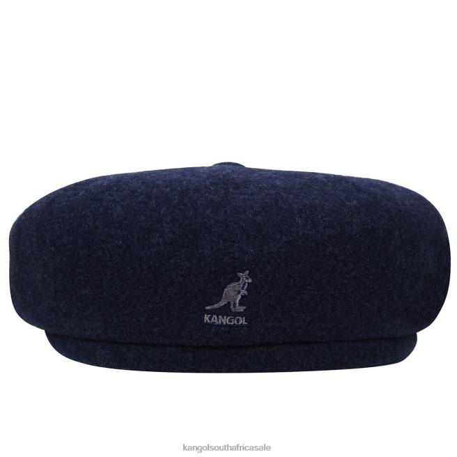 Kangol Unisex FB6D793 Wool Hawker Accessories Navy Marl