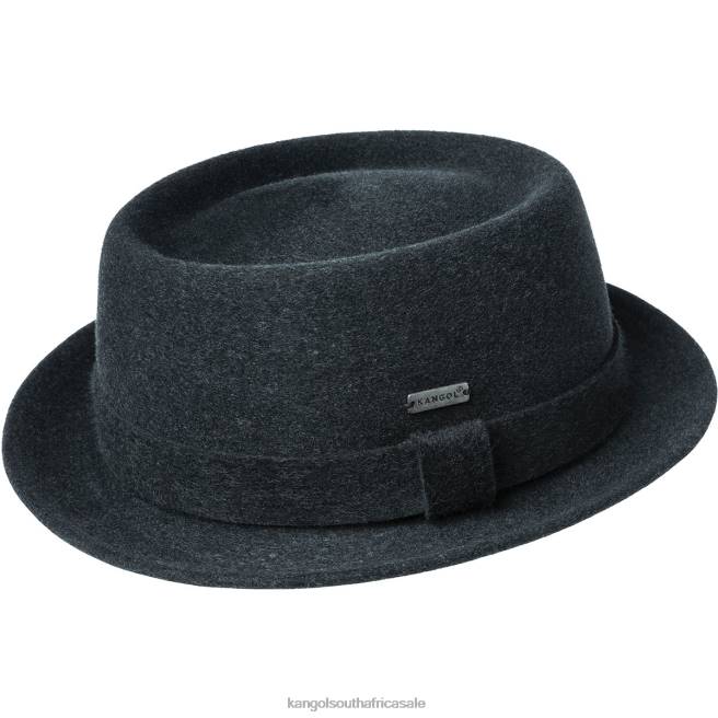 Kangol Unisex FB6D803 Polished Pork Pie Accessories Dark Lichen Heather