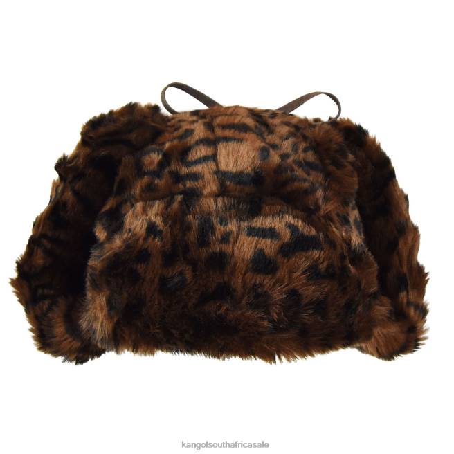 Kangol Unisex FB6D825 Leopard Trapper Accessories Leopard