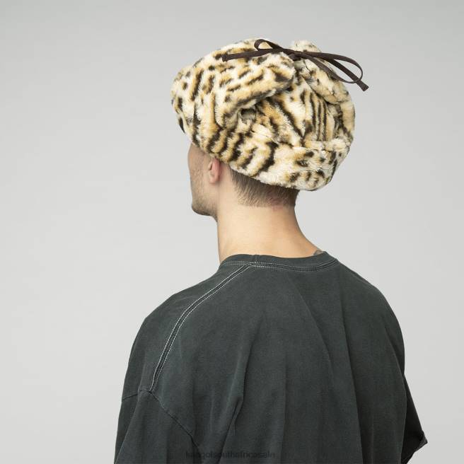 Kangol Unisex FB6D826 Leopard Trapper Accessories Snow Leopard
