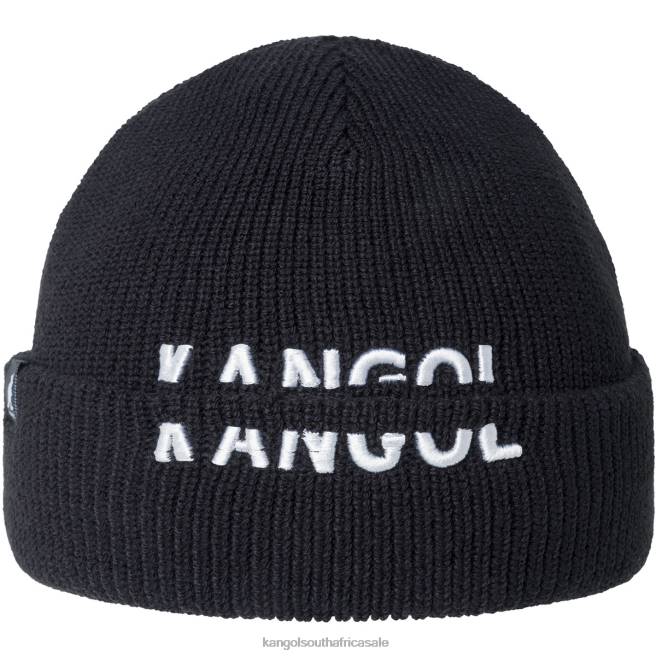 Kangol Unisex FB6D827 Sliced Peak Beanie Accessories Black