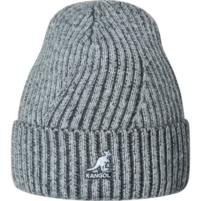 Kangol Unisex FB6D837 2-Tone Cuff Pull-On Accessories Grey