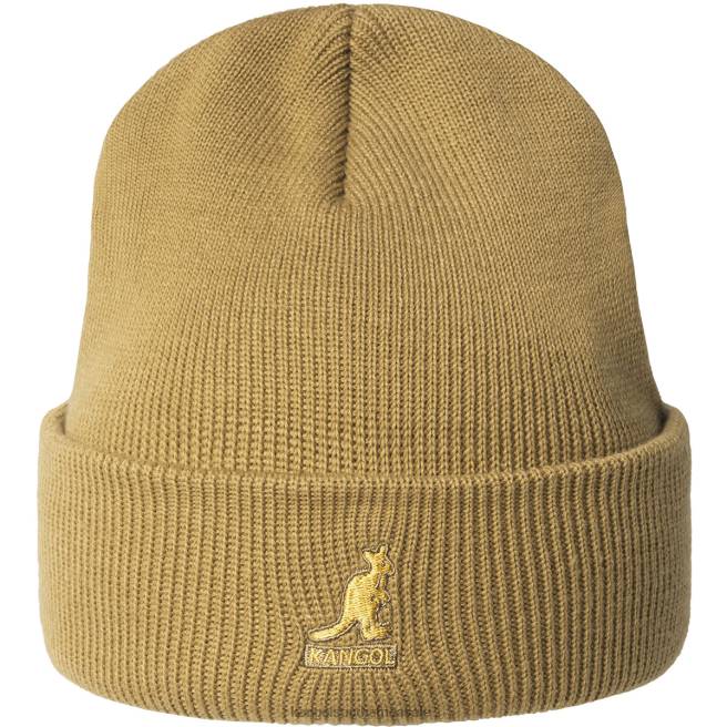 Kangol Unisex FB6D844 Acrylic Cuff Pull On Accessories Camel