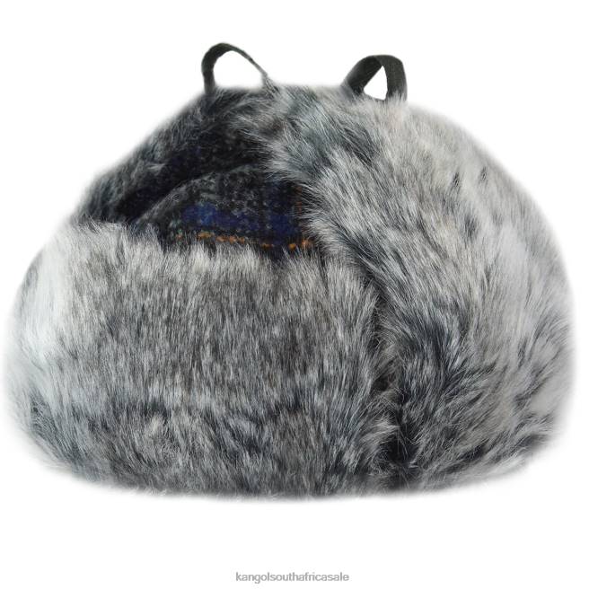 Kangol Unisex FB6D852 Wool Ushanka Accessories Dark Flannel