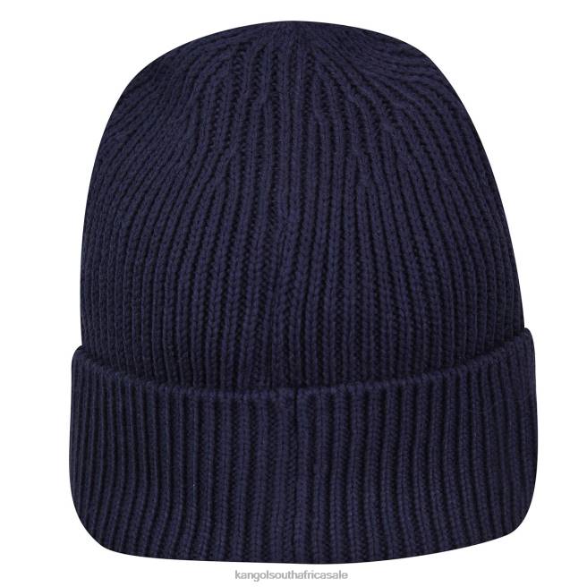 Kangol Unisex FB6D855 Patch Beanie Accessories Navy
