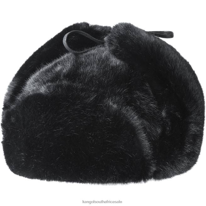 Kangol Unisex FB6D861 Faux Fur Trapper Accessories Black