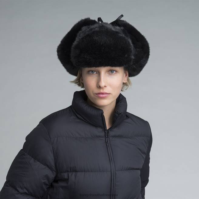 Kangol Unisex FB6D861 Faux Fur Trapper Accessories Black