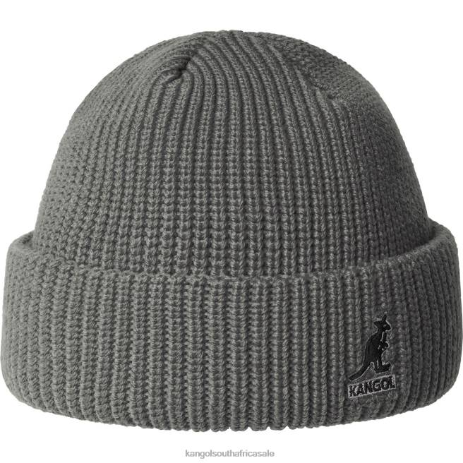 Kangol Unisex FB6D863 Cardinal 2-way Beanie Accessories Grey