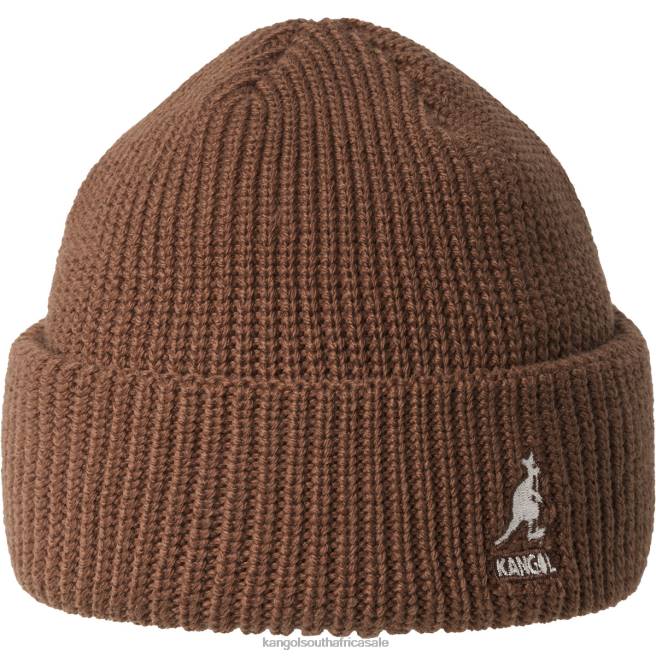 Kangol Unisex FB6D864 Cardinal 2-way Beanie Accessories Mahogany