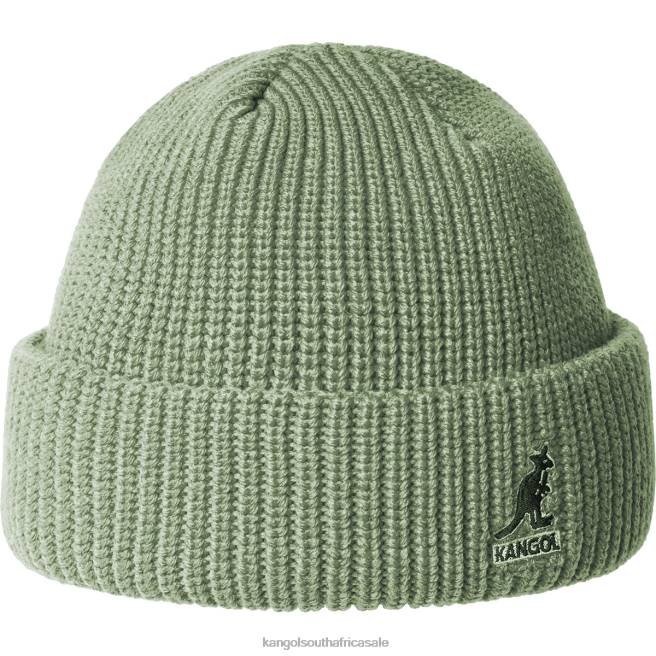 Kangol Unisex FB6D868 Cardinal 2-way Beanie Accessories Oil Green