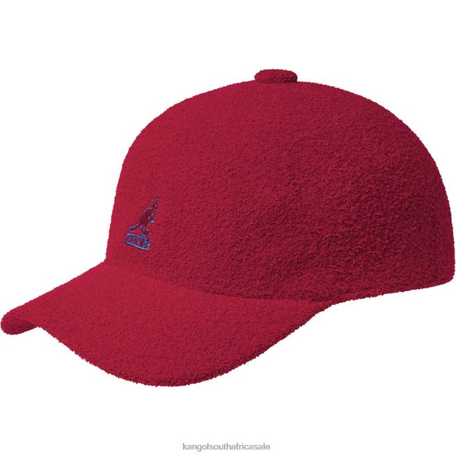 Kangol Unisex FB6D874 Bermuda Elastic Spacecap Accessories Scarlet