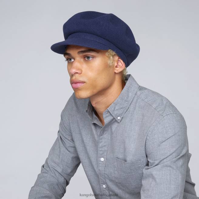 Kangol Unisex FB6D895 Wool Spitfire Accessories Navy