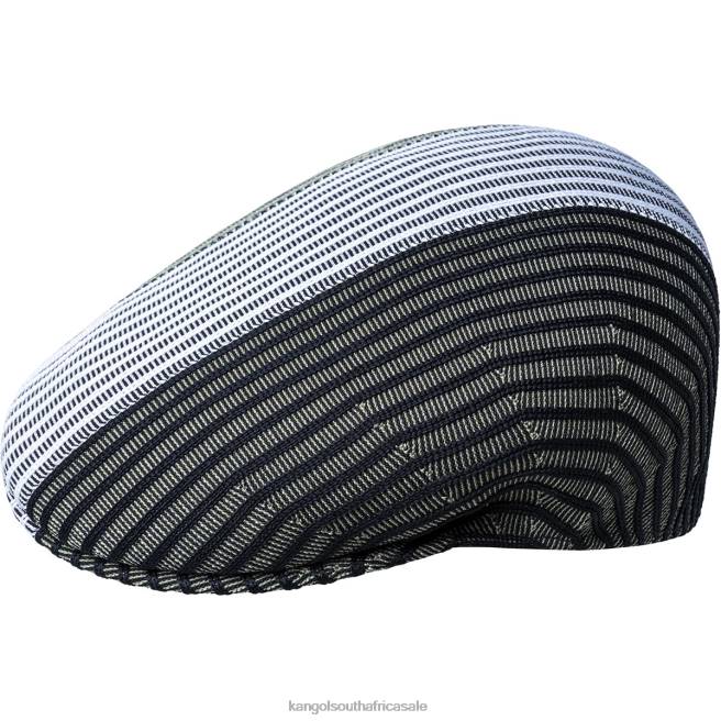 Kangol Unisex FB6D98 Tri Tone Rib 504 Accessories Black Multi